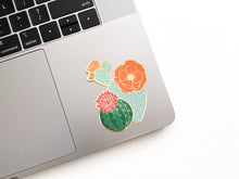 Load image into Gallery viewer, Blooming Cacti Sticker