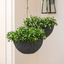 Load image into Gallery viewer, Speckled Black hanging Pot -13.2 Inch
