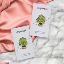 Load image into Gallery viewer, Fiddle Leaf Fig Enamel Pin