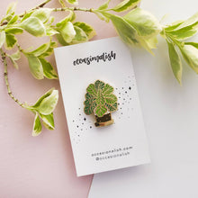 Load image into Gallery viewer, Fiddle Leaf Fig Enamel Pin