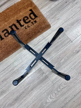 Load image into Gallery viewer, Black Bamboo Plant Stand- Adjustable size 8- 12&quot;
