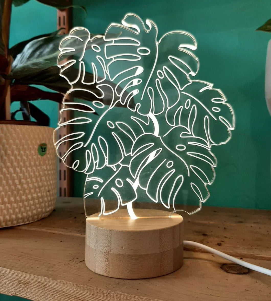 Blume Monstera Lamp