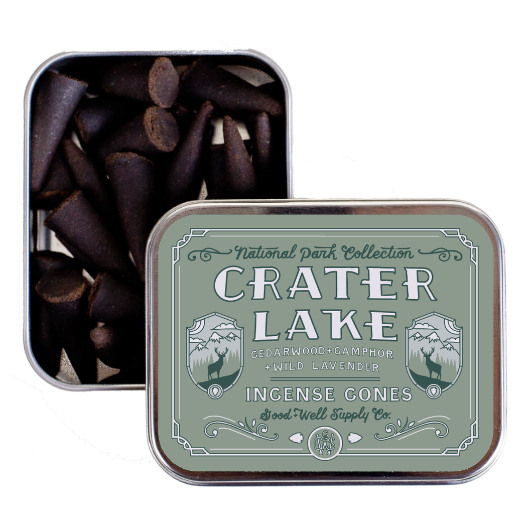 Crater Lake Incense - Wild Lavender Cedar + Camphor