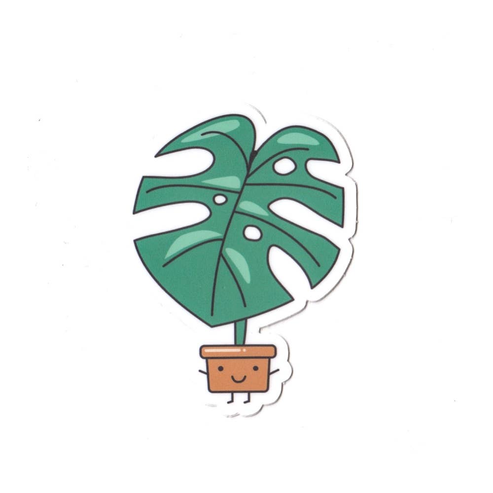 Monstera Vinyl Sticker