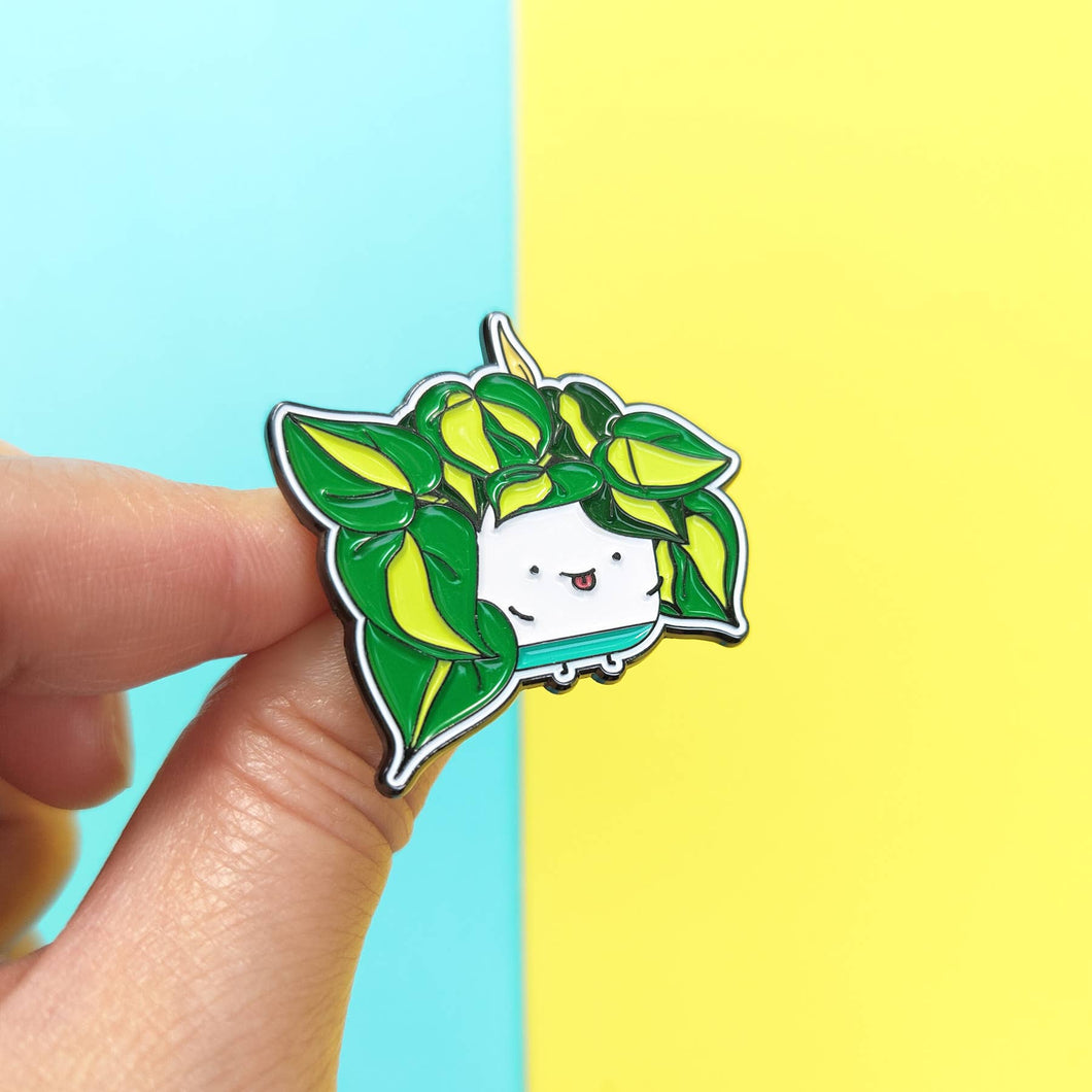 Philodendron Brasil Enamel Pin